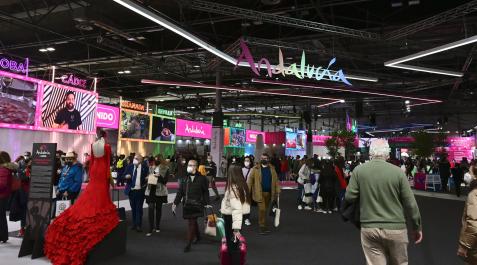Andalucía en Fitur Ambiente en el pabellón de Andalucía