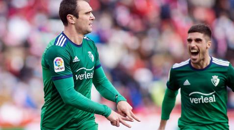 Granada - Osasuna Imagen del Granada 0 - Osasuna 2