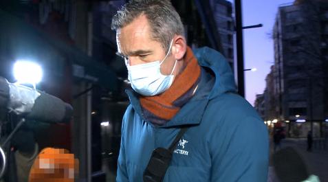 Iñaki Urdangarin llegando al despacho, a 24 de enero de 2022 Iñaki Urdangarin llegando al despacho, a 24 de enero de 2022