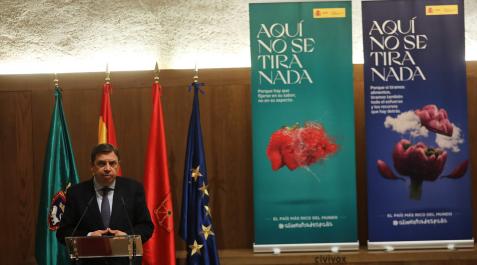 Planas El ministro Luis Planas durante su discurso en el Foro Participativo de la Industria Alimentaria en Pamplona