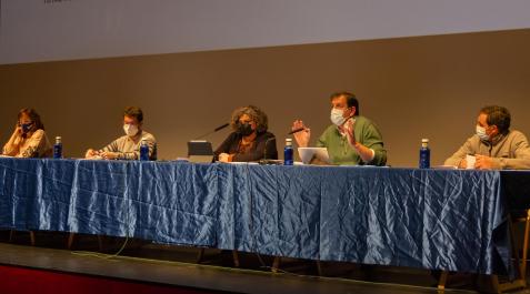 Responsables de la asociación Teder, en una de las asambleas celebradas el año pasado Responsables de la asociación Teder, en una de las asambleas celebradas el año pasado