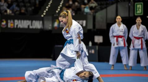 Fotos del Kárate 1 Series A disputado en el Navarra Arena Fotos del Kárate 1 Series A disputado en el Navarra Arena
