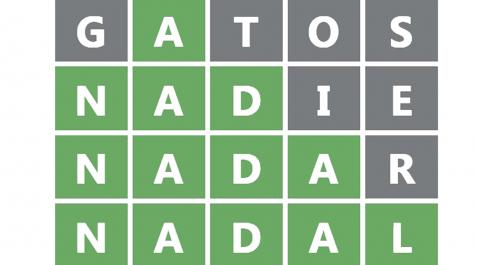 Captura de pantalla de Wordle, el nuevo juego de palabras que arrasa en Internet Captura de pantalla de Wordle, el nuevo juego de palabras que arrasa en Internet