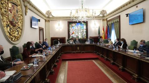 pleno pamplona Vista del pleno de este jueves en el Ayuntamiento de Pamplona
