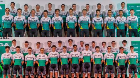 PLANTILLA PROFESIONAL. Los 21 corredores que conforman la plantilla profesional del Caja Rural, en la décima campaña de RGA como copatrocinador del equipo profesiona.40 AÑOS DEL EQUIPO AMATEUR. Caja Rural le ha dado una vuelta a su equipo amateur, con un PLANTILLA PROFESIONAL. Los 21 corredores que conforman la plantilla profesional del Caja Rural, en la décima campaña de RGA como copatrocinador del equipo profesiona.40 AÑOS DEL EQUIPO AMATEUR. Caja Rural le ha dado una vuelta a su equipo amateur, con una renovación casi total. La marca de avena Alea irrumpe en la temporada 40 del equipo
