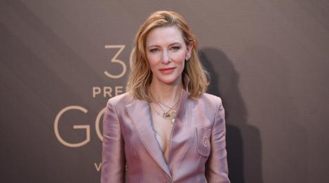 Cate Blanchett La actriz Cate Blanchett, en el Palau de les Arts de Valencia