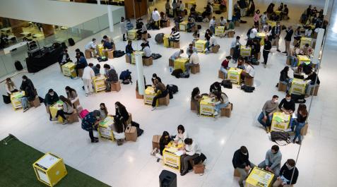 Más de 150 estudiantes participaron en el Dream Big, un Hackaton de Sostenibilidad e Innovación Más de 150 estudiantes participaron en el Dream Big, un Hackaton de Sostenibilidad e Innovación