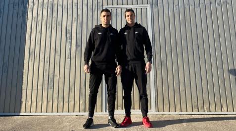 Asier Leoz García y Ángel García Berisa han puesto en marcha un centro deportivo en Larraga, gracias al servicio de asesoramiento