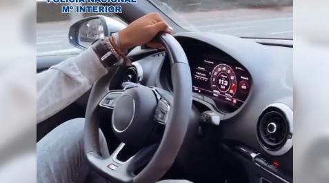 castellana El joven detenido circuló a 113 km/h por el Paseo de la Castellana