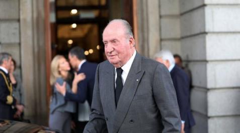 Rey Juan Carlos El rey Juan Carlos llega esta tarde a Vigo en un vuelo directo desde Abu Dabi