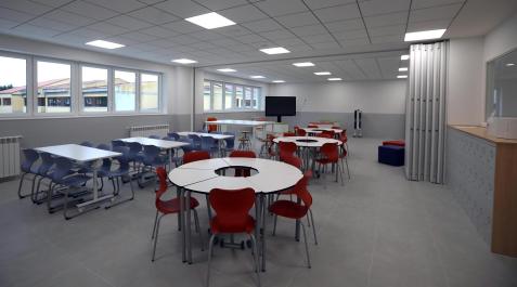 AoizEducación Primer día de clase en el nuevo instituto de Aoiz