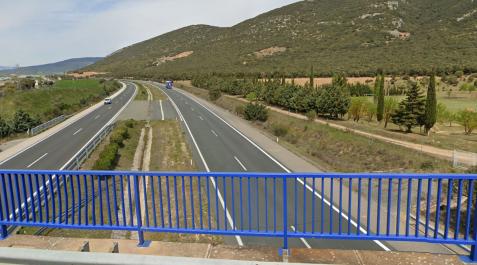 AP-15 a su paso por Unzué AP-15 a su paso por Unzué