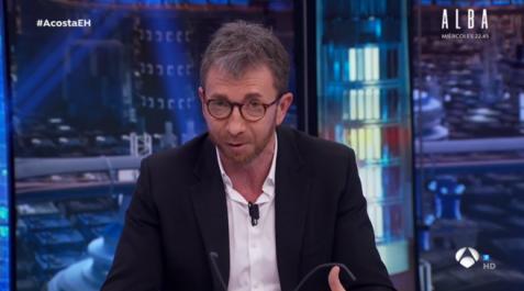 pablo motos Pablo Motos, durante El Hormiguero de este lunes