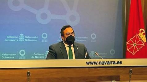 remirez El vicepresidente y portavoz del Ejecutivo, Javier Remírez