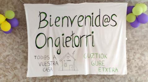 vergel Cartel de bienvenida a los residentes de El Vergel