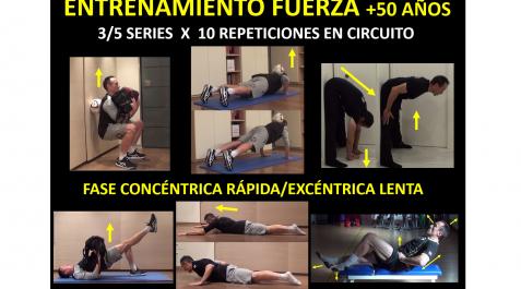 Entrenamiento de fuerza para mayores de 50 años Entrenamiento de fuerza para mayores de 50 años