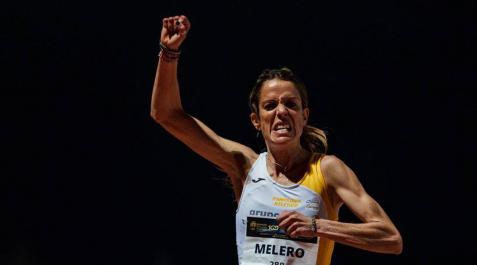 Maitane Melero cruza la meta en el Campeonato de España de 10.000 m en pista que se disputó en Faro (Portugal) Maitane Melero cruza la meta en el Campeonato de España de 10.000 m en pista que se disputó en Faro (Portugal)