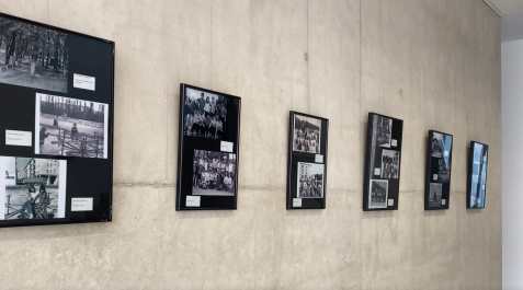 Las fotografías que se exponen están fechadas entre 1947 y el año 2000 Las fotografías que se exponen están fechadas entre 1947 y el año 2000