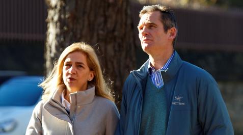 infanta-cristina-inaki-urdangarin La infanta Cristina e Iñaki Urdangarin, en una foto de archivo cuando todo iba bien en el matrimonio