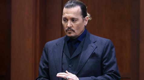 Johnny-Depp El actor Johnny Depp en un momento del juicio