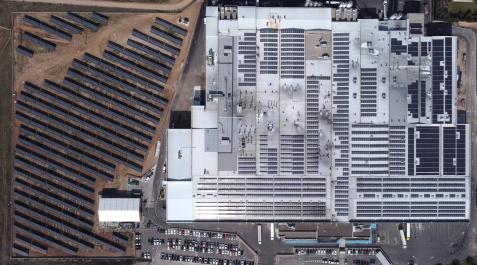 general-mills Imagen de la instalación fotovoltaica en San Adrián