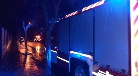 Deflagración en Zizur La explosión se produjo en la calle Ixurmendi