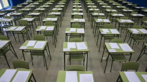 Las aulas de la UPNA acogerán los exámenes para los maestros y profesores de Secundaria y FP Las aulas de la UPNA acogerán los exámenes para los maestros y profesores de Secundaria y FP