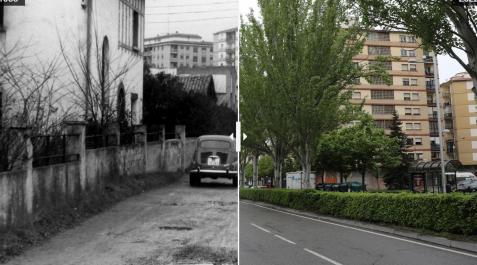 Pasado y presente de la carretera de la Longaniza Pasado y presente de la carretera de la Longaniza
