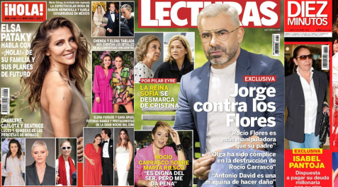 Portadas de las revistas del corazón Portadas de las revistas del corazón