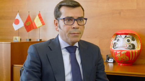 Gomariz Íñigo Gomariz Díaz, director general de Mitsubishi Logisnext Europa