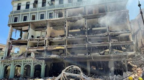 Nueve muertos, 13 desaparecidos y 40 heridos tras una explosión en el hotel Saratoga del centro de La Habana