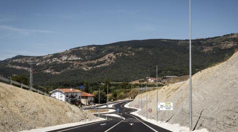 izurdiaga Obras del cierre del paso a nivel de Izurdiaga en 2016