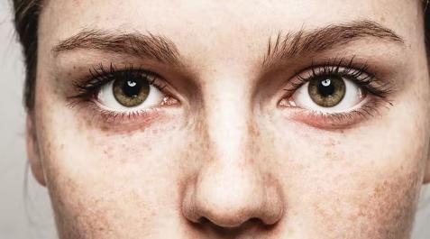 Imagen de archivo de los ojos de una mujer Imagen de archivo de los ojos de una mujer