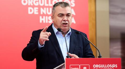 santos cerdán Santos Cerdán, en un acto reciente en Santander