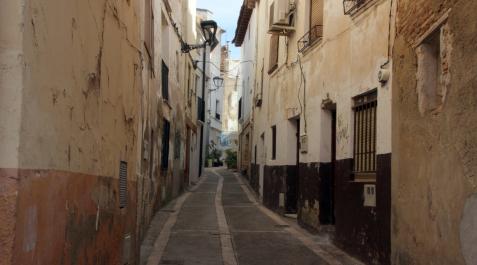 asd Imagen de una calle del Casco Antiguo de Ablitas.