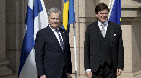 otan suecia finlandia El presidente de Finlandia, Sauli Niinisto, y el presidente del parlamento de Suecia, Andreas Norlen