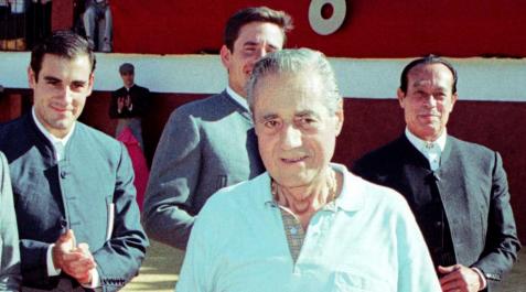 MIGUEL-BAEZ-LITRI Fotografía de archivo del legendario torero de la década de los 50 Miguel Báez Espuny