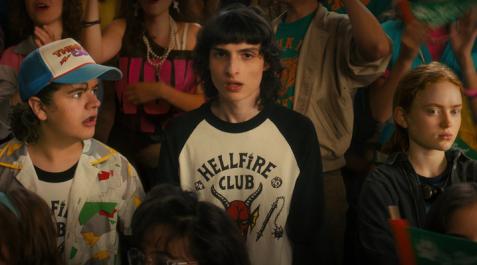 Imagen de uno de los capítulos de 'Stranger things' Imagen de uno de los capítulos de 'Stranger things'