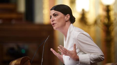 La candidata de Vox a la presidencia de la Junta de Andalucía, Macarena Olona, en el Congreso La candidata de Vox a la presidencia de la Junta de Andalucía, Macarena Olona, en el Congreso