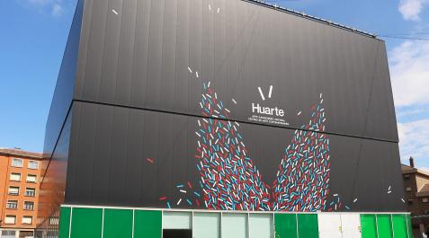 CentroArte Fachada del Centro de Arte Contemporáneo en Huarte