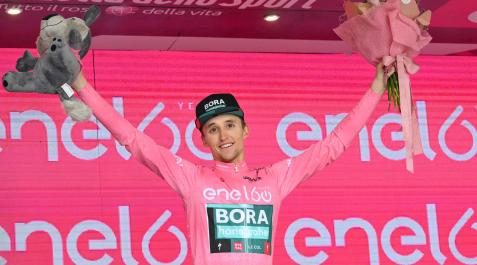 Hindley-giro El ciclista australiano Jai Hindley (Bora Hansgrohe) se ha proclamado campeón del Giro de Italia 2022