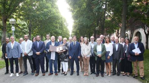 seinsa-premio-Arizmendiarrieta Asistentes a la entrega del galardón del Premio Arizmendiarrieta a la empresa Seinsa