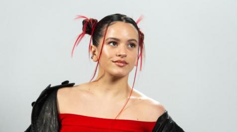 Rosalía posa durante un encuentro con la prensa a propósito de su tercer disco, 'Motomami', en Madrid Rosalía posa durante un encuentro con la prensa a propósito de su tercer disco, 'Motomami', en Madrid