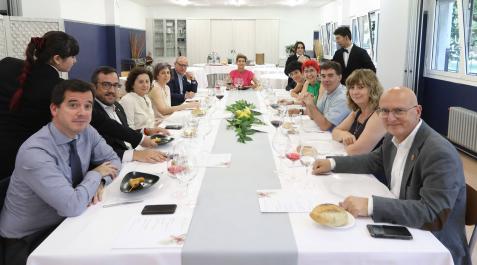 María Chivite ha presidido la mesa con todos los consejeros del Gobierno excepto Aierdi