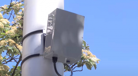 Así son los aforadores instalados en diferentes puntos de la capital Así son los aforadores instalados en diferentes puntos de la capital