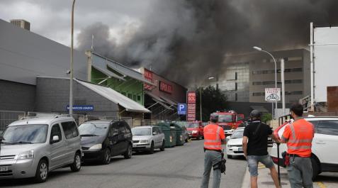 Incendio Burlada Incendio Burlada
