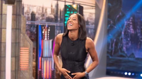 Ana Peleteiro en 'El Hormiguero' Ana Peleteiro en 'El Hormiguero'