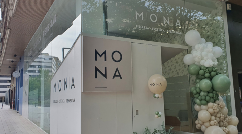 MONA El centro de estética Mona, en la avenida Pío XII número 13