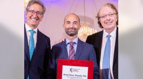Bruno Paiva El doctor Bruno Paiva recibe el Premio Brian Durie