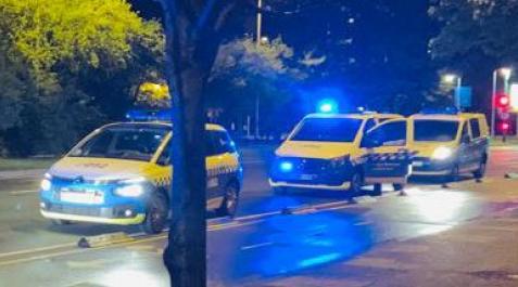 Varios vehículos de la Policía Municipal Varios vehículos de la Policía Municipal